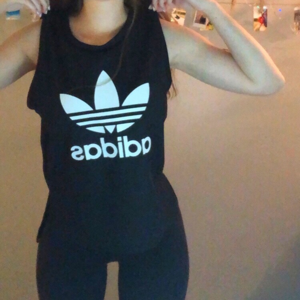 NWOT Black Adidas Originals Tank Top